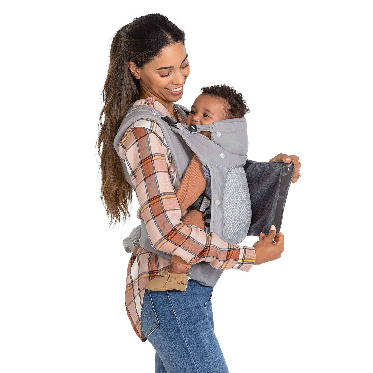 Gray 5 Layer Ergonomic Carrier O824637