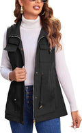 Lightweight Sleeveless Military Anorak Vest L460028