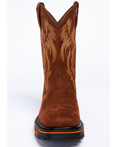 Men's 11" Western Work Boot Soft Toe P559