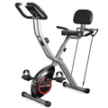 5 IN 1 Foldable Exercise Bike with 16-Level Magnetic Resistance H9167