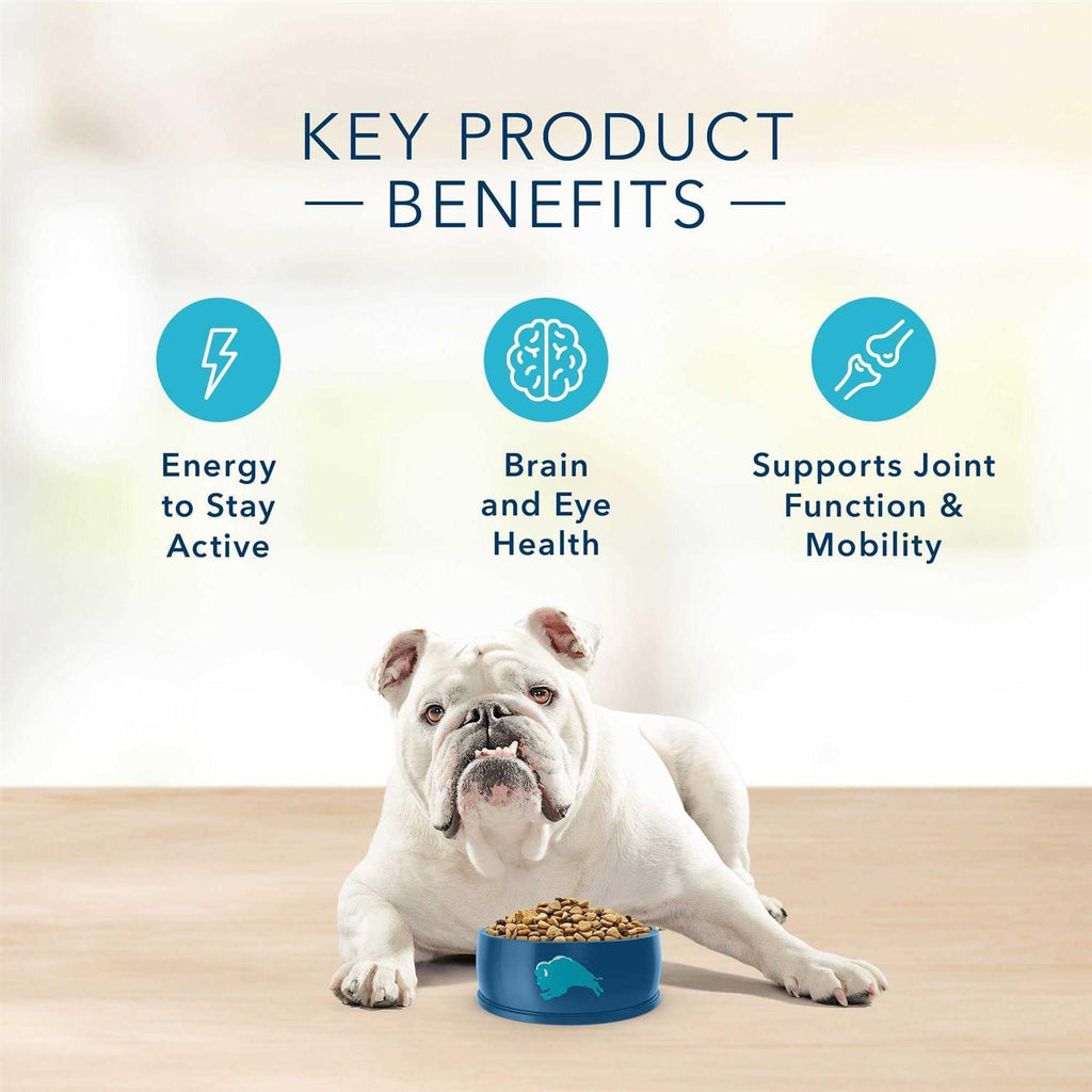 Blue Basics Skin & Stomach Care Natural Turkey & Potato Senior Dry Dog Food E7715