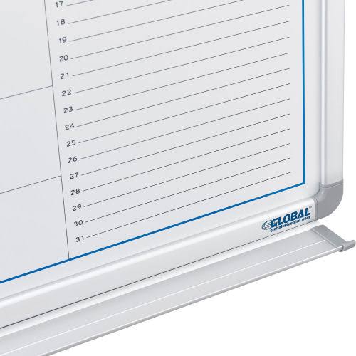 Magnetic Dry Erase Calendar Board 36 x 24 in. H3020