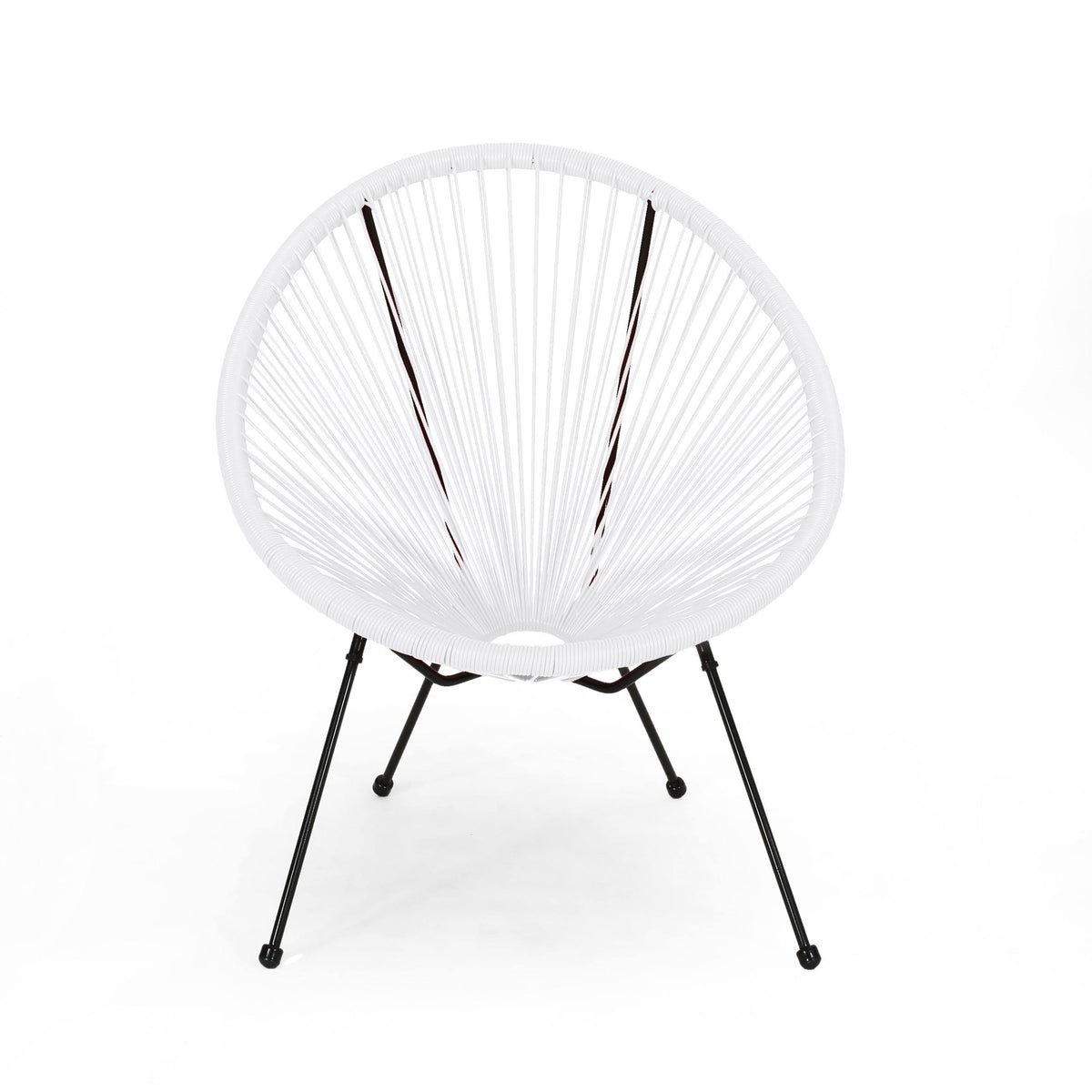 White String Weave Chair Set of 4 A8659
