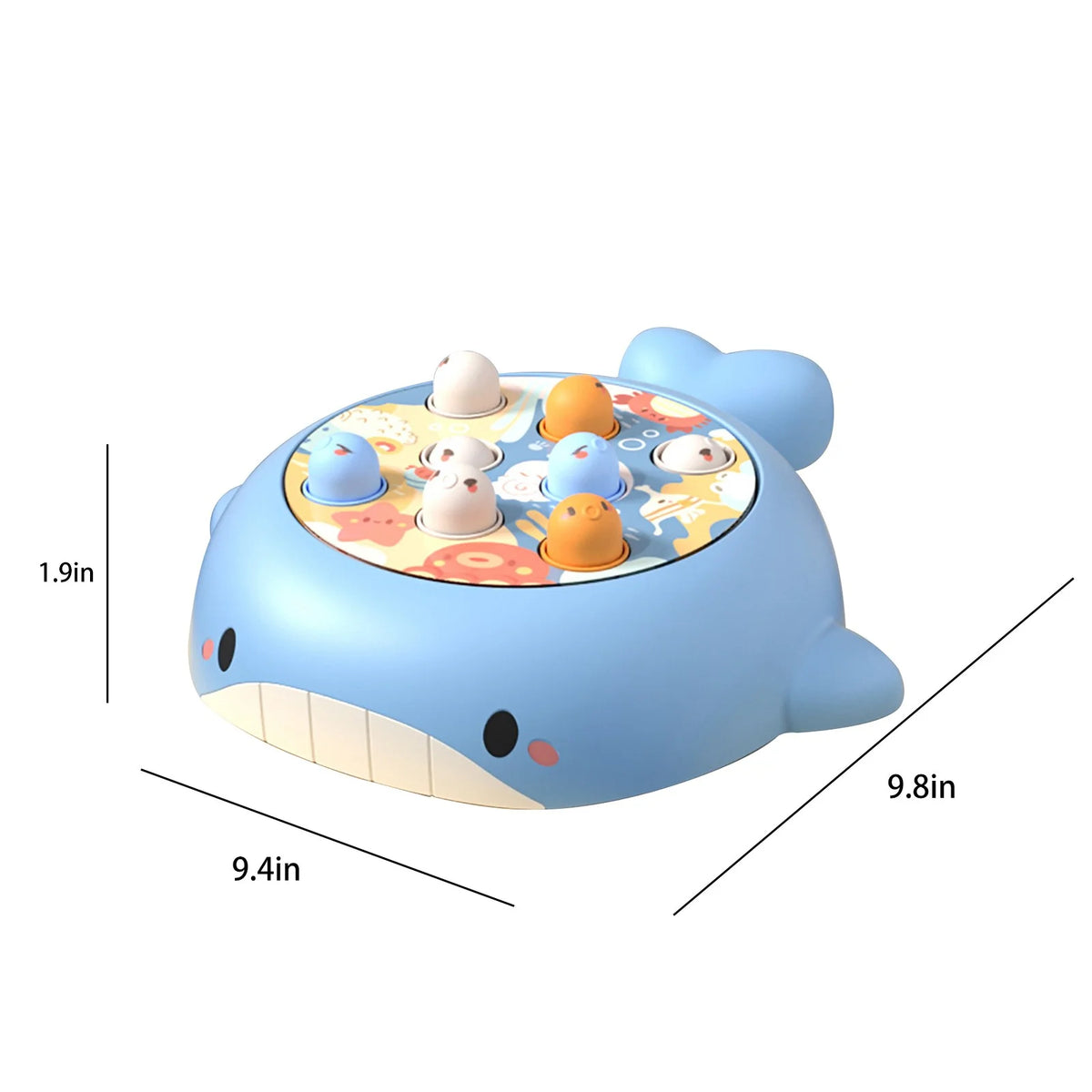 Whack Game Mole Toy with 2 Hammers O722561