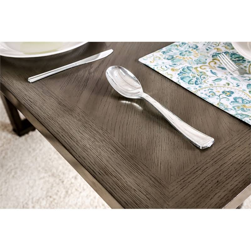 Gray Wood Counter Dining Table I213