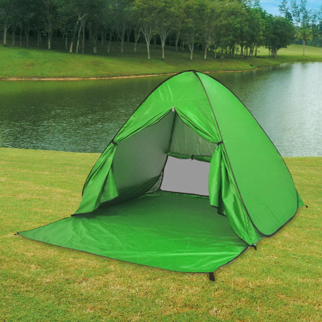 Green UPF 50 Lightweight Windproof Camping Tent Z867