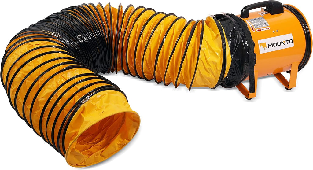 Heavy Duty Cylinder Fan with 25-foot Vinyl Hose (8inch) L996