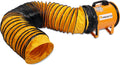 Heavy Duty Cylinder Fan with 25-foot Vinyl Hose (8inch) L996