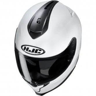 White XL Solid Helmet O701
