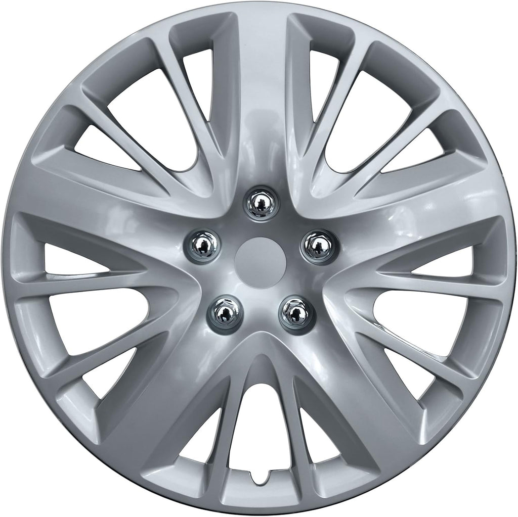 18 inch Silver Hubcaps Set of 4 Wheel Covers L271896