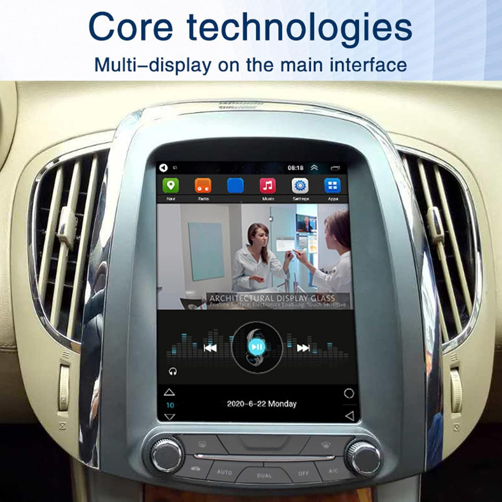 9.7in WiFi Car Radio Stereo Video Player A250