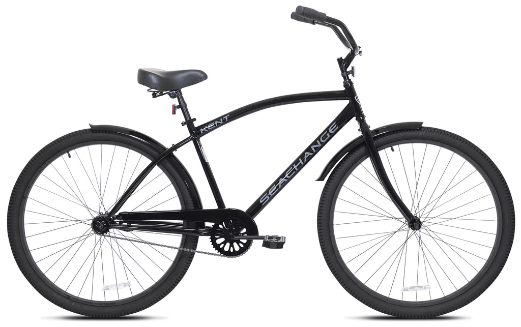 Black 29 Men's Beach Cruiser Bicycle W210