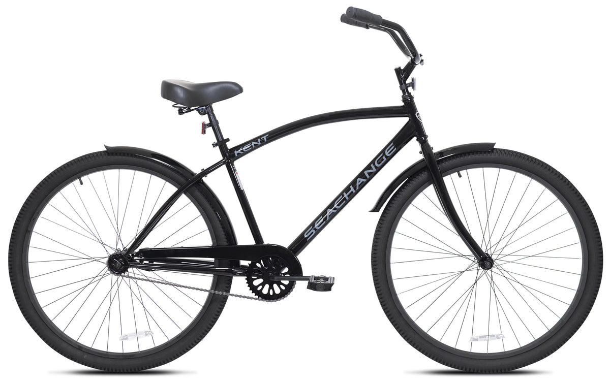 Black 29 Men's Beach Cruiser Bicycle W210