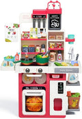 Kids Play Kitchen Set with Sound & Light A9812