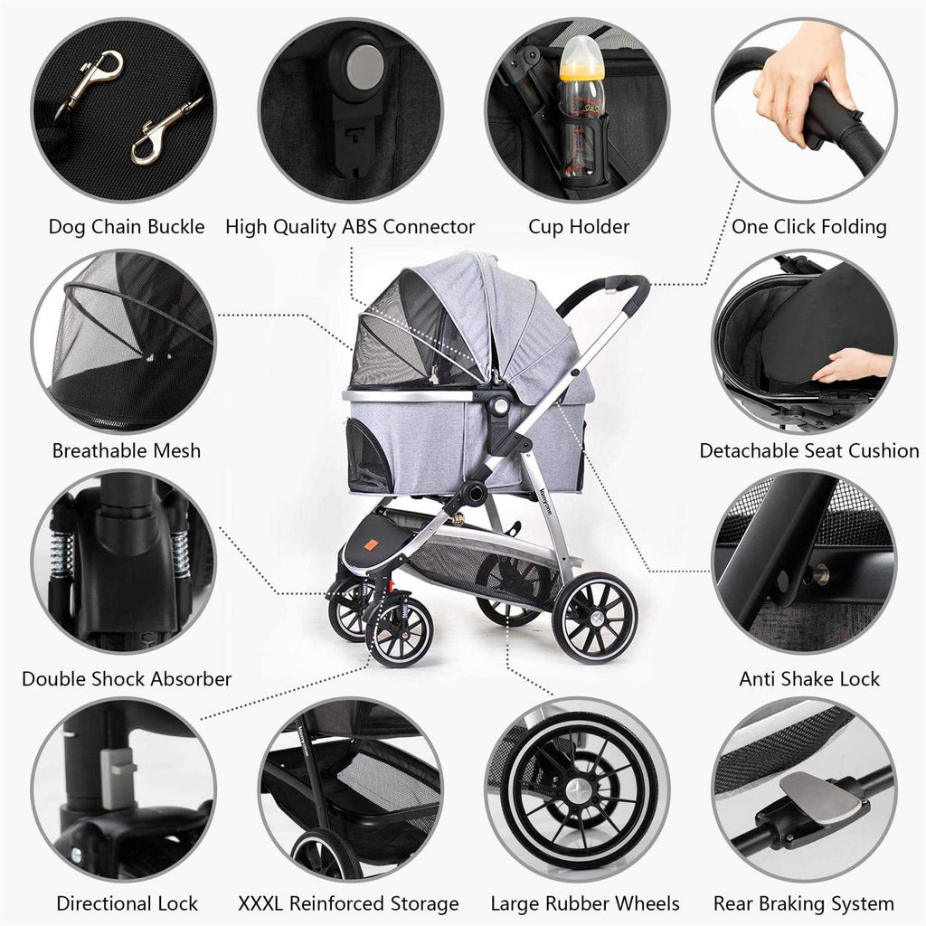 3 in 1 Pet Stroller P91089