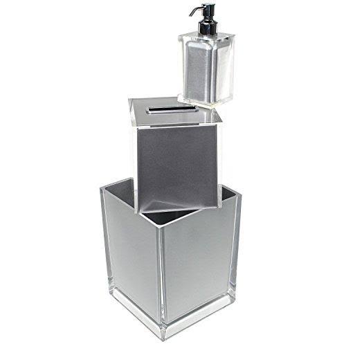 Rainbow Silver Bathroom Accessory Set K1994