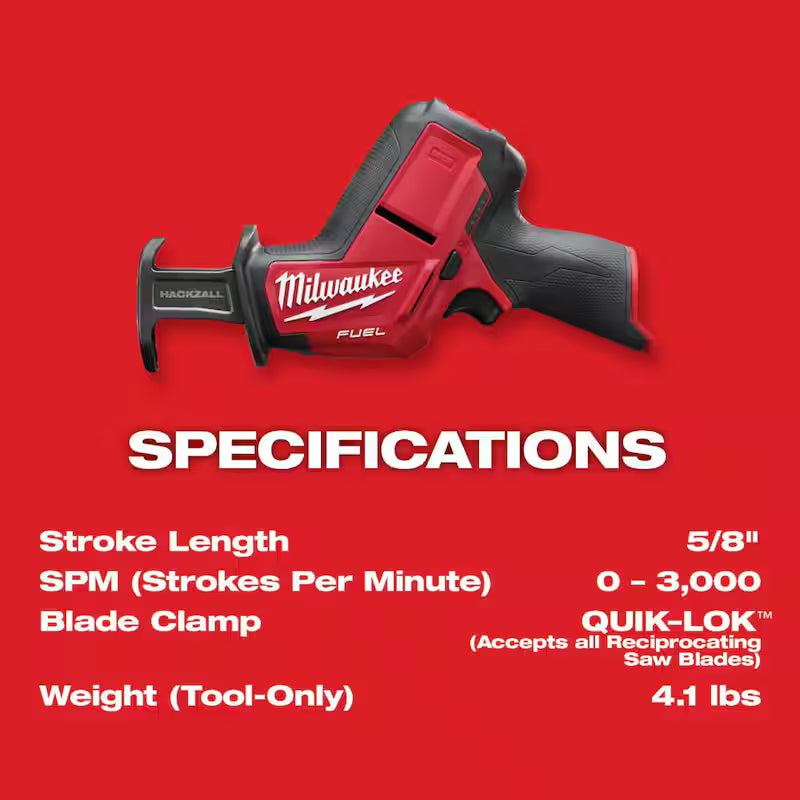 12-Volt Lithium-Ion Brushless Cordless Reciprocating Saw Kit with 5.0 Ah Battery P151