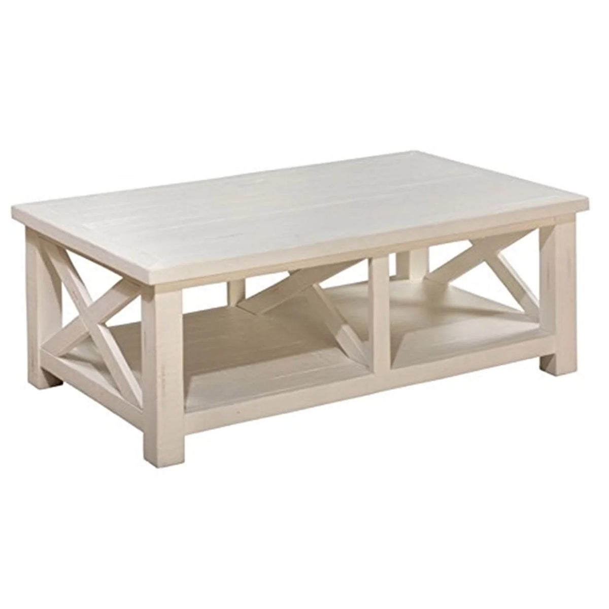 Rustic Solid Reclaimed Pine Coffee Table U676