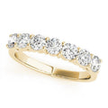 14K Yellow Gold Lab Grown Diamond Band V1285