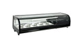 Black Curved Sushi Refrigerated Display Case P375