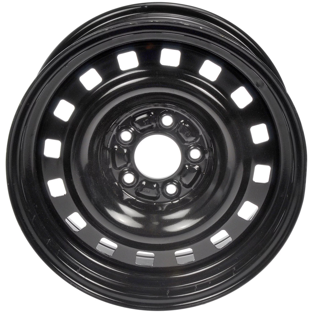 Steel 16 x 7-inch 5-Lug Black Wheel Rim H661887
