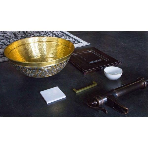 Vessel Brass Bath Sink S3843