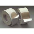 White 3 in x 37 yd Facing Tape Discs, 16 Rolls per Case N9754