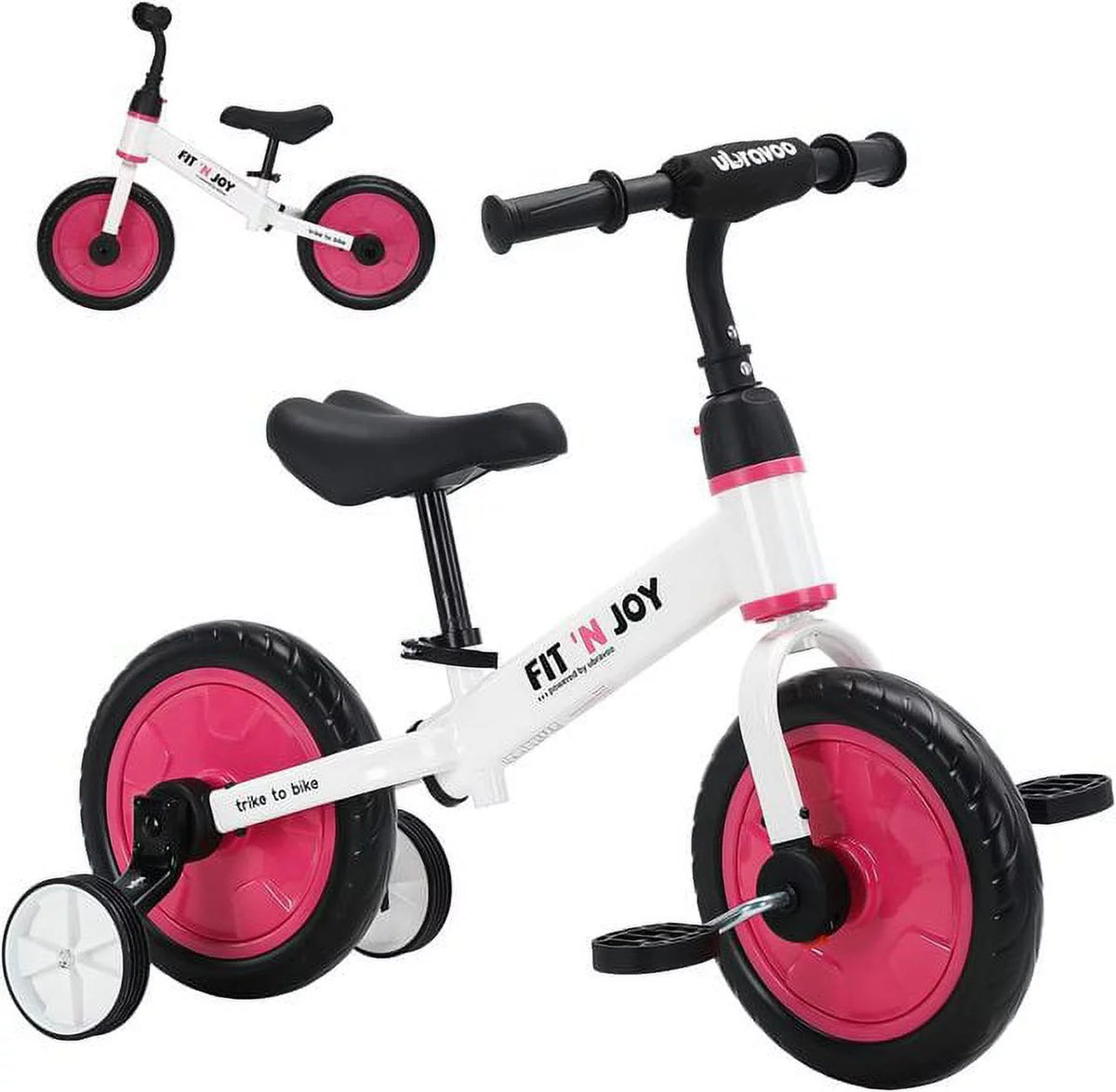 Blue 4-in-1 Toddler Balance Bike Z853