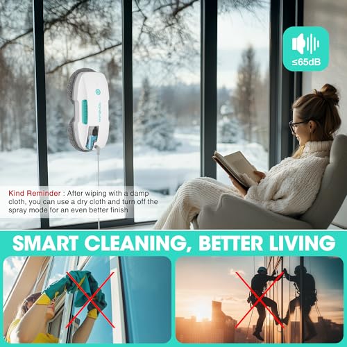 Robot Window Cleaner with 3800Pa Suction K84288