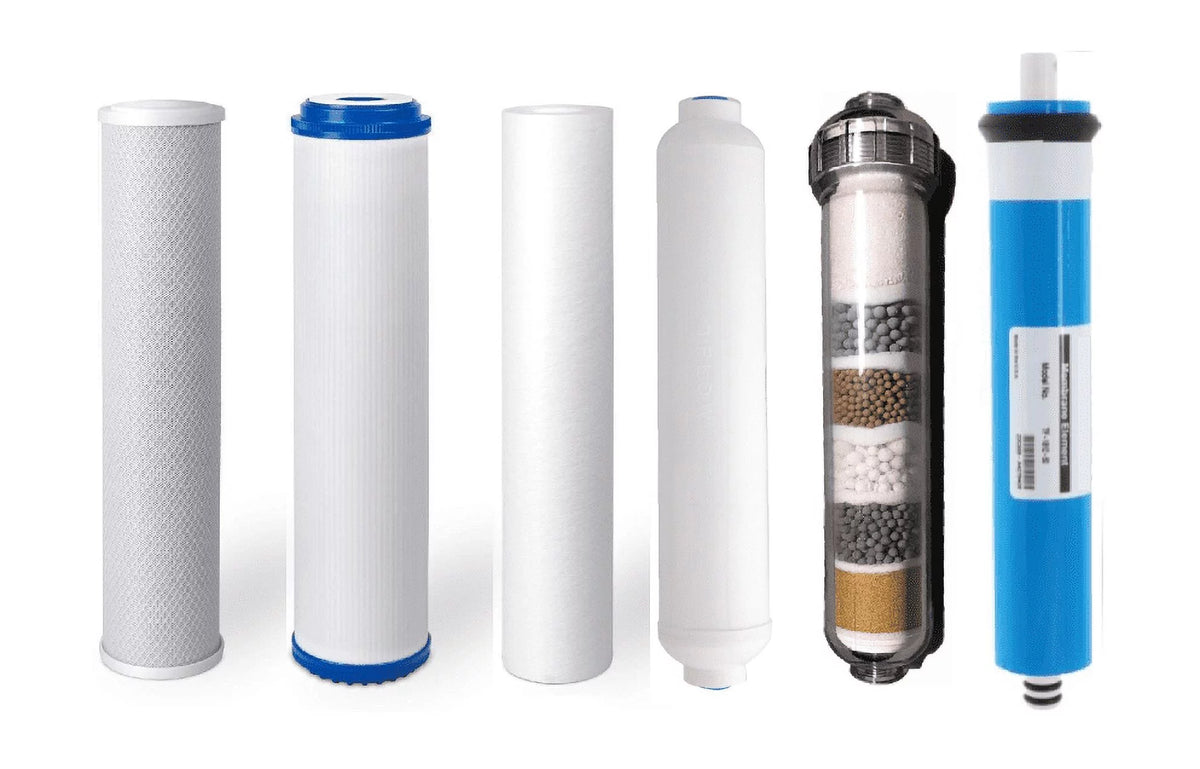 6 Stage Alkaline Reverse Osmosis Water Filter Set J38177