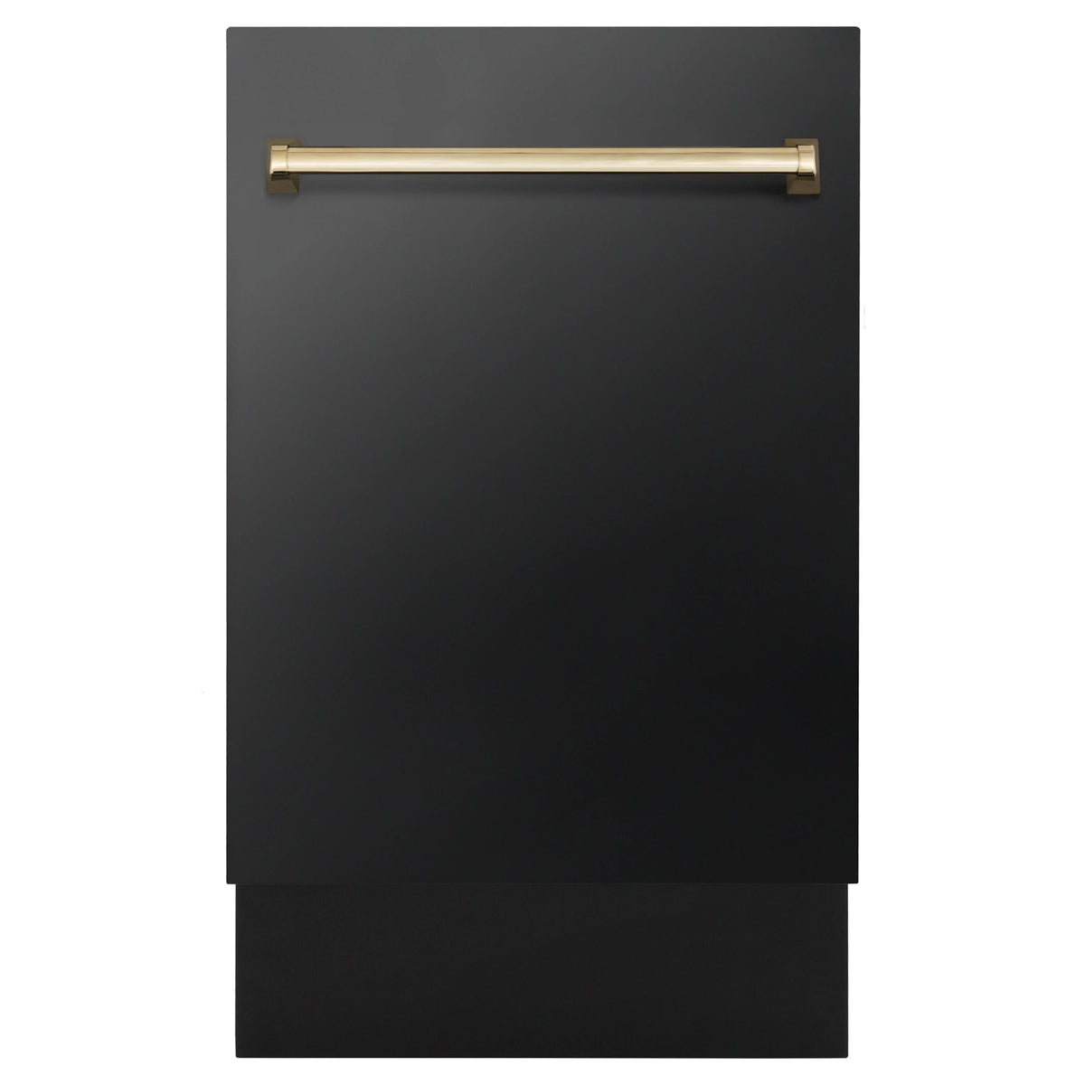 18 Dishwasher in Black Stainless Steel with Gold Handle G9805