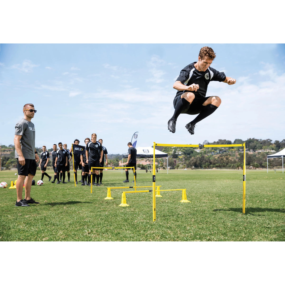 Telescoping Agility Poles Set of 8 Q2351