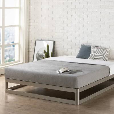Twin Gray Bed Frame C9957