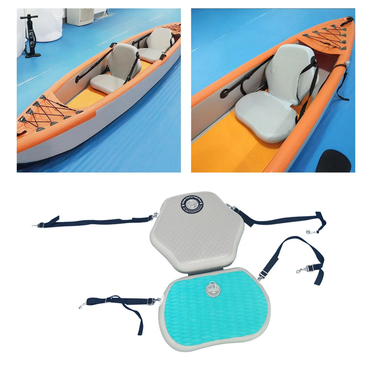 Inflatable Kayak Seat with Back Support P651772