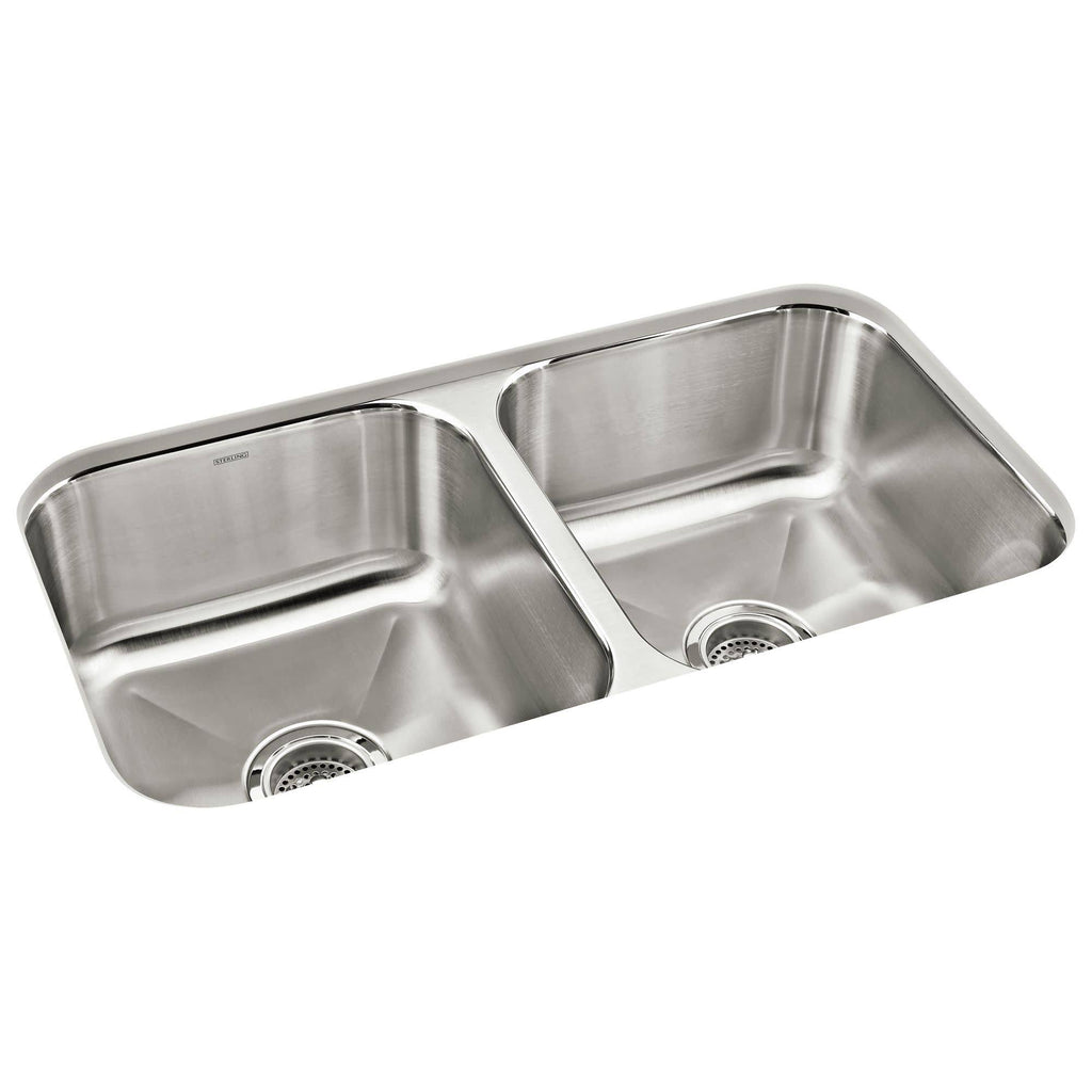 32 inch Double Basin Undermount Stainless Steel Kitchen Sink G107837