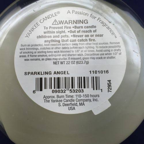 Large Jar Candle K3502