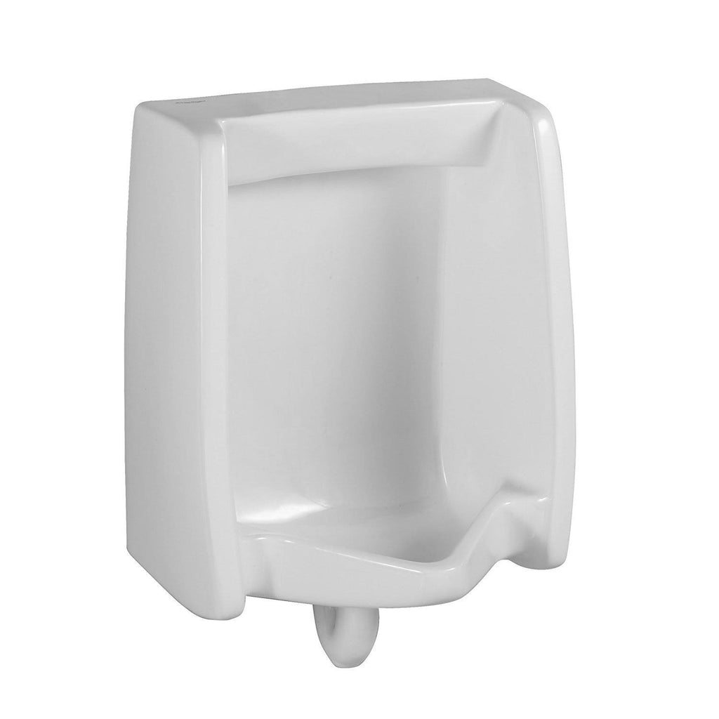 White Universal Back Spud Urinal Z8814