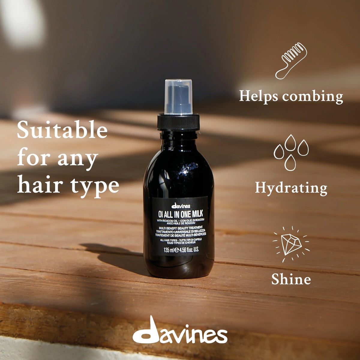 Hair Milk Spray 4.56oz O3018