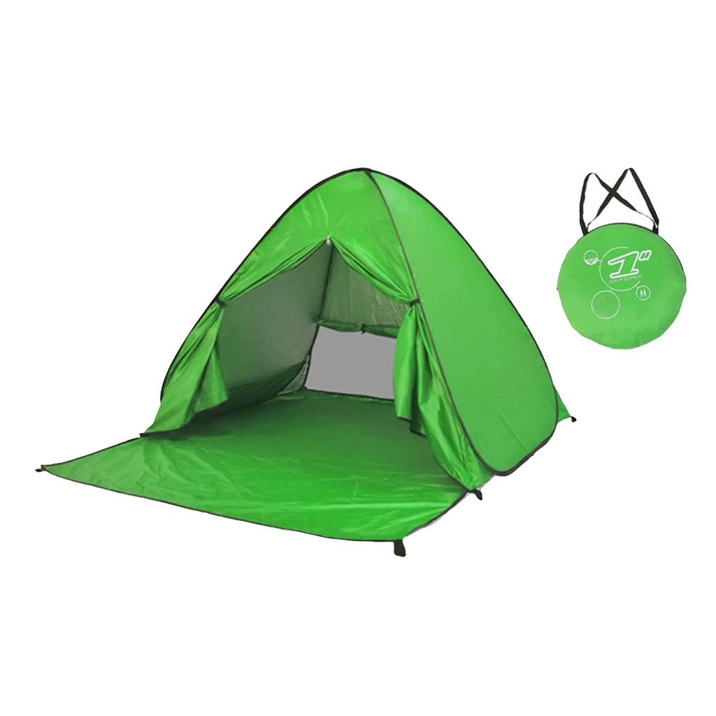 Green UPF 50 Lightweight Windproof Camping Tent Z867
