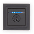 Iron Black Single Cylinder Deadbolt W5480