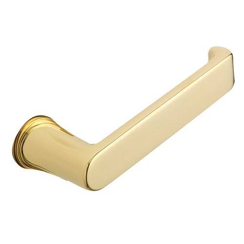 Satin Brass and Black Pair of Levers C271073