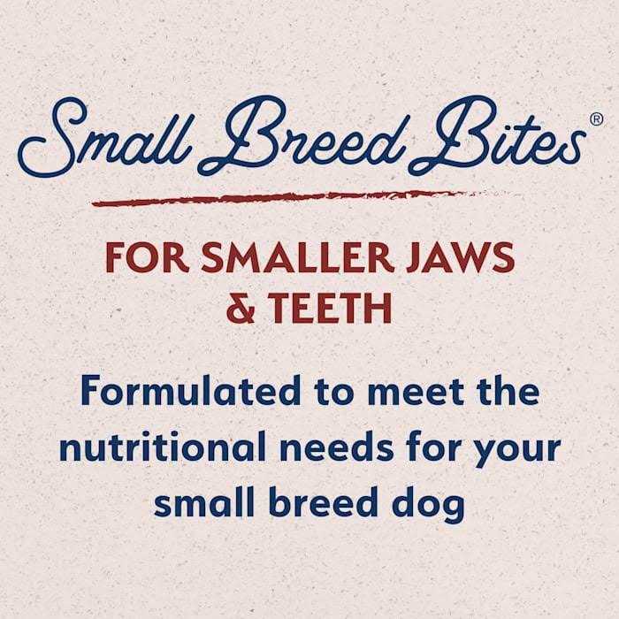 Beef & Brown Rice Small Breed Dry Dog Food B4916