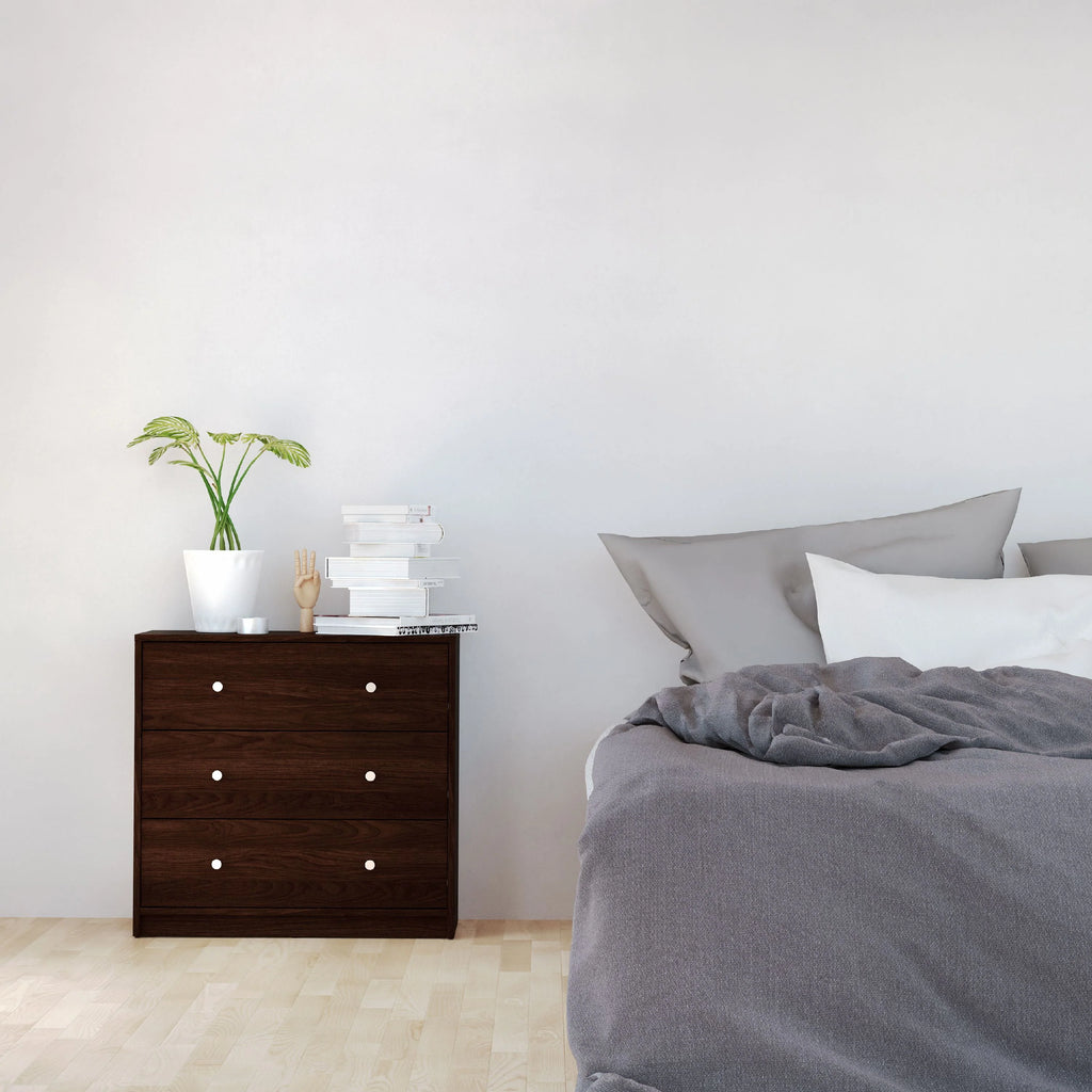 White 3 Drawer Dresser Q162864