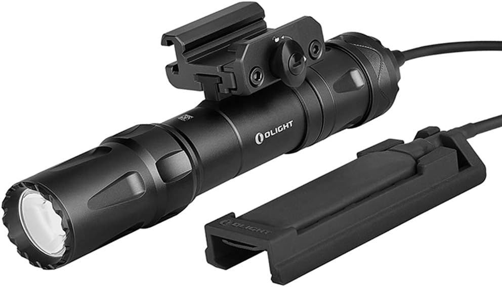 Odin 2000 Lumens Picatinny Rail Mounted Rechargeable Tactical Flashlight with Remote Pressure Switch H3778