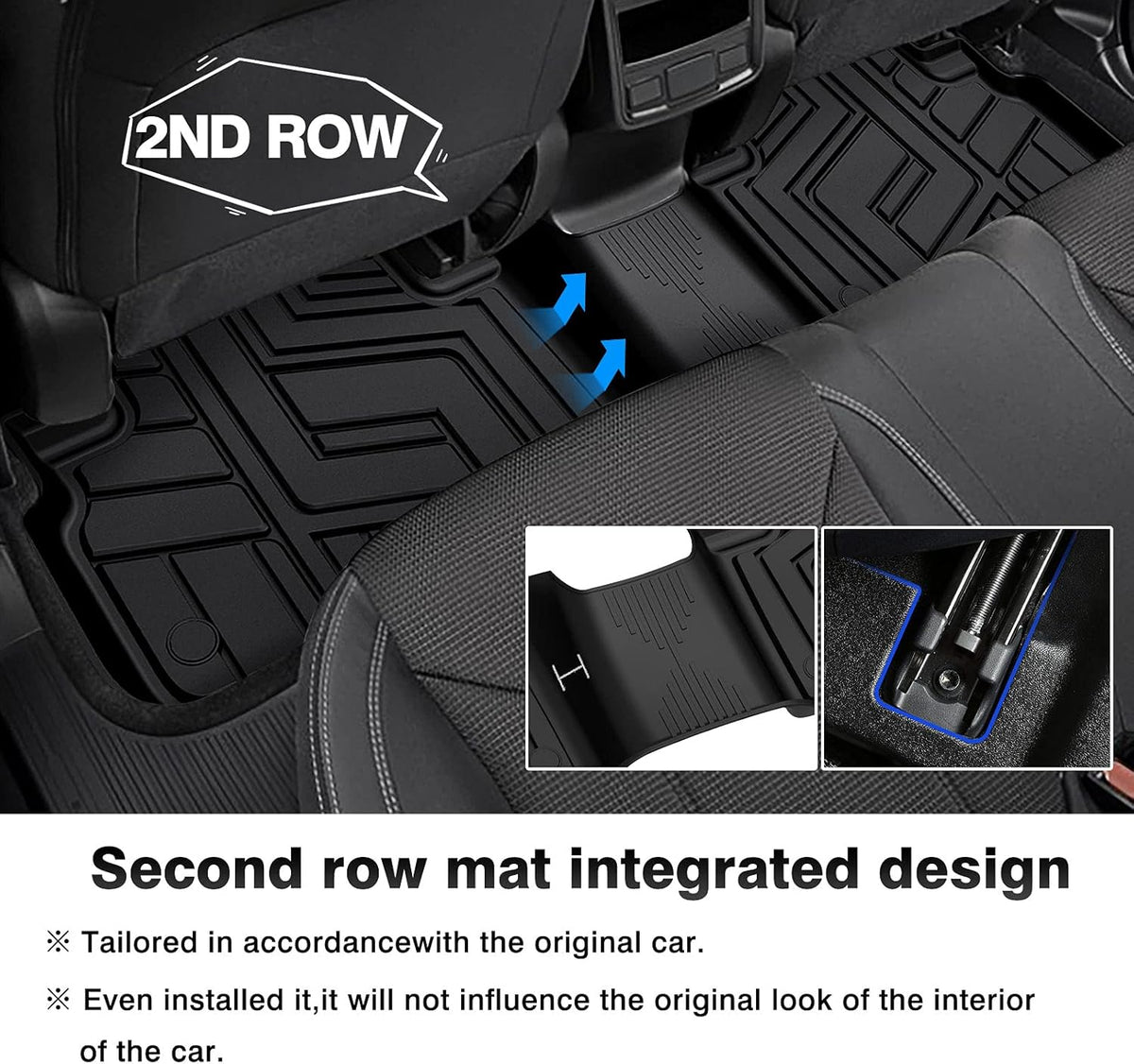 TPE All-Weather Car Floor Mats Full Set L332650