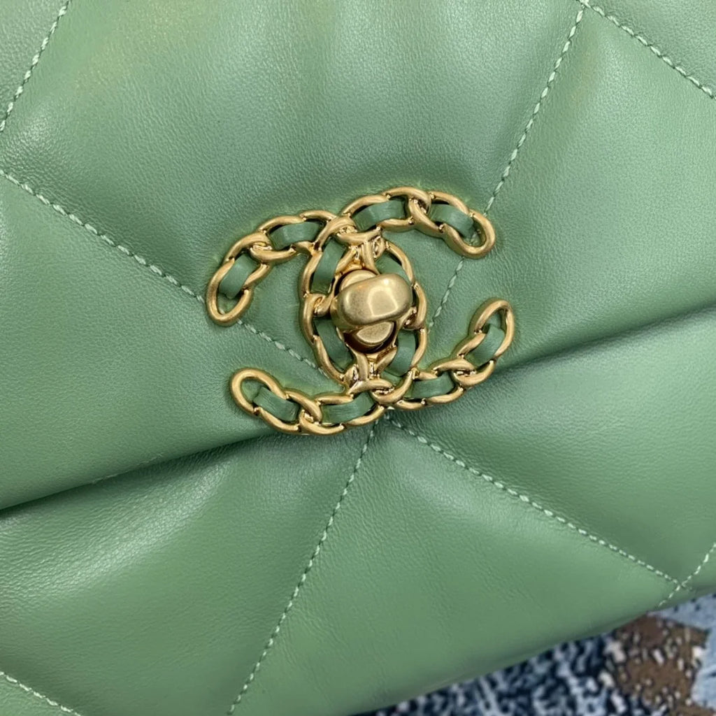Green Flap Bag J231376