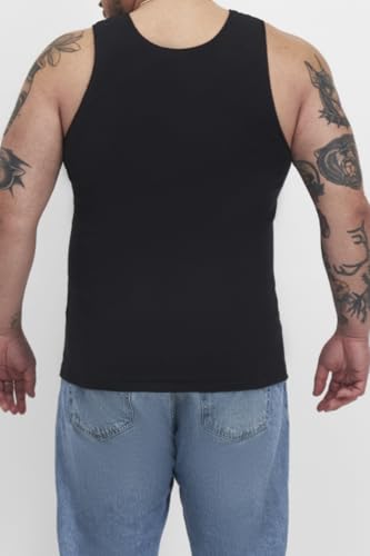 Cotton Rib Tank Undershirt 2-Pack E75754