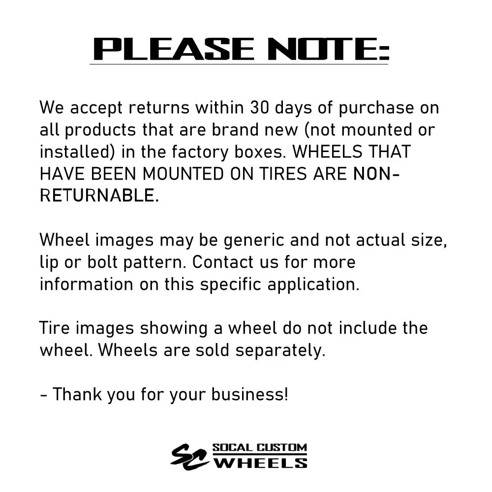 Black Wheel Rim P220