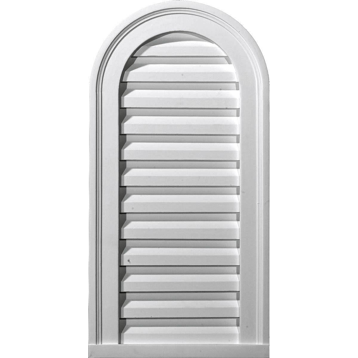18 inchw x 21 inchh Urethane Gable Vent Louver R841