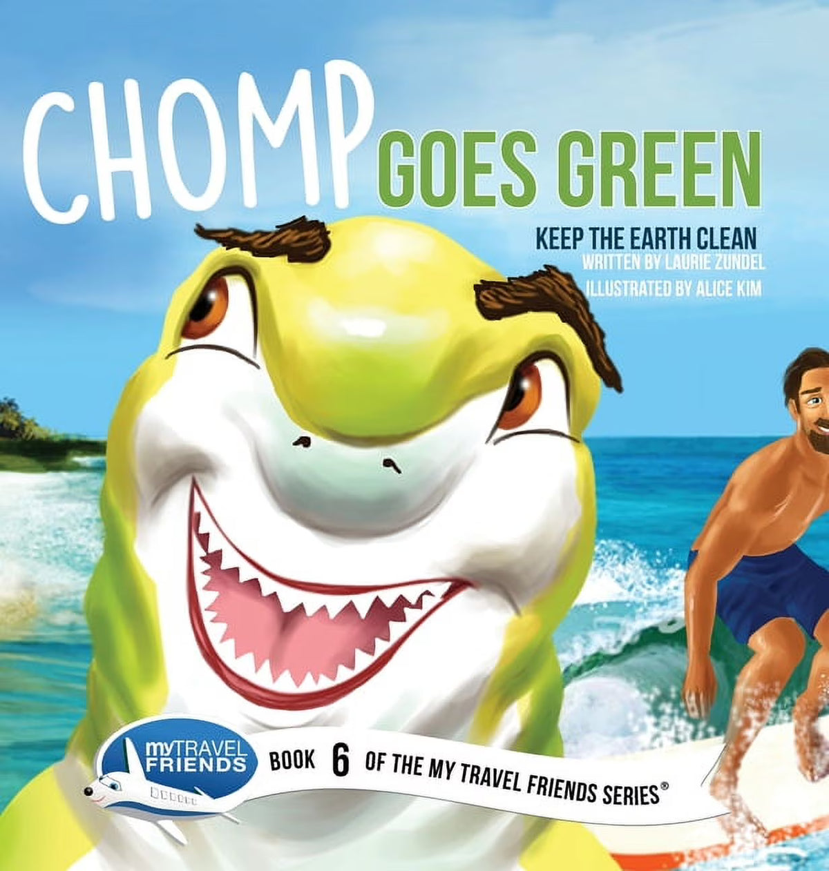 Chomp Goes Green Keep the Earth Clean Hardcover J4662
